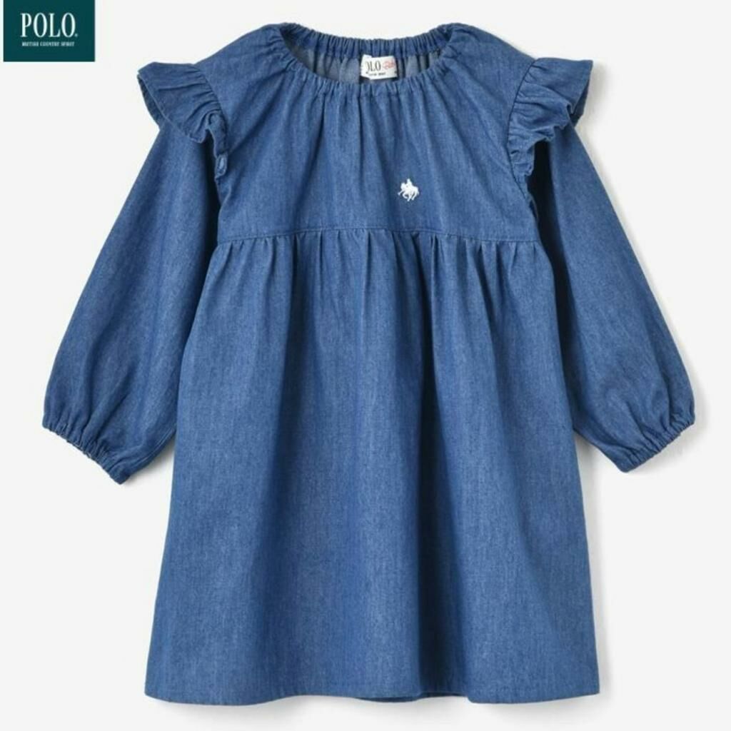 (現貨) 🇯🇵 100%日本直送 Polo Baby 連身裙 (90/100)