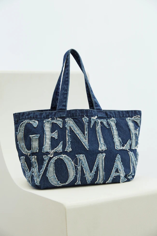 GentleWoman Denim Tote Bag