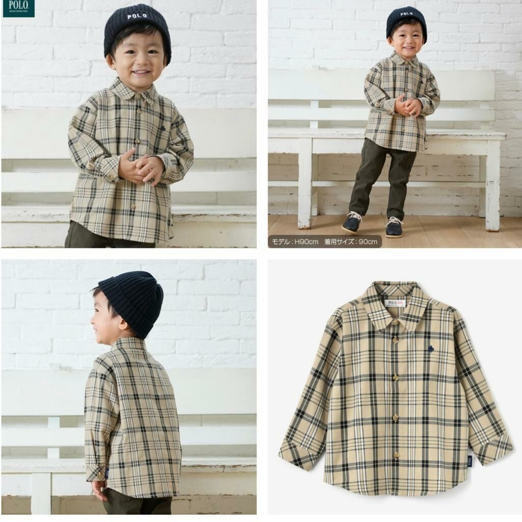 (現貨) 🇯🇵 100%日本直送 Polo Baby Shirt (90/100)