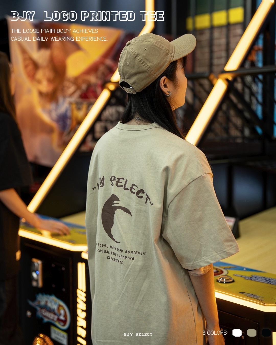 #現貨 BJY 23SS LOGO PRINTED TEE 自製款 印花短踢 三色