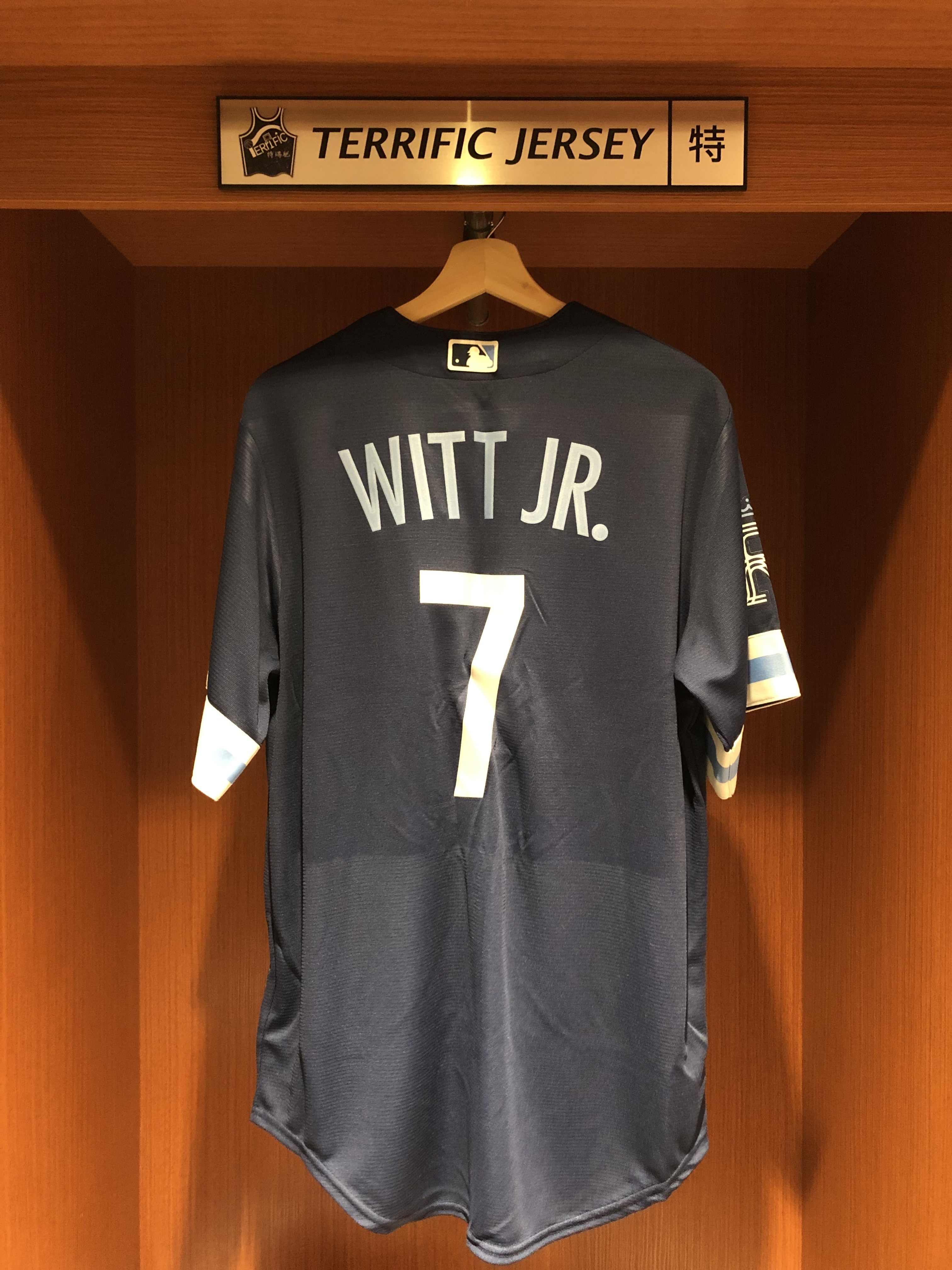 MLB球衣 Bobby Witt Jr. 堪薩斯市皇家城市 Nike Replica Player Name Jersey 球迷版 熱轉印 全新