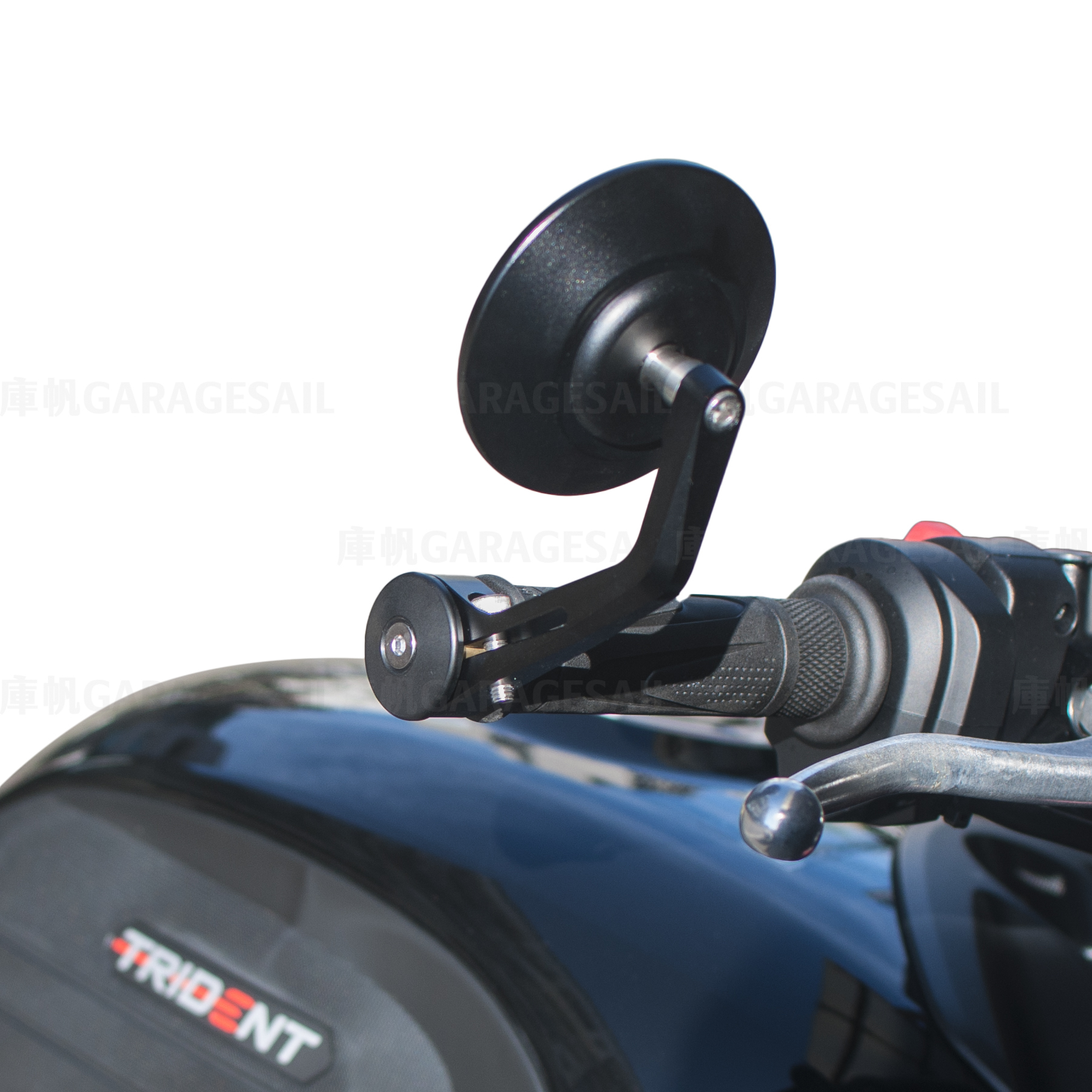 凱旋 Trident 660 專用 CNC 把手端 後照鏡 雙圓 C1