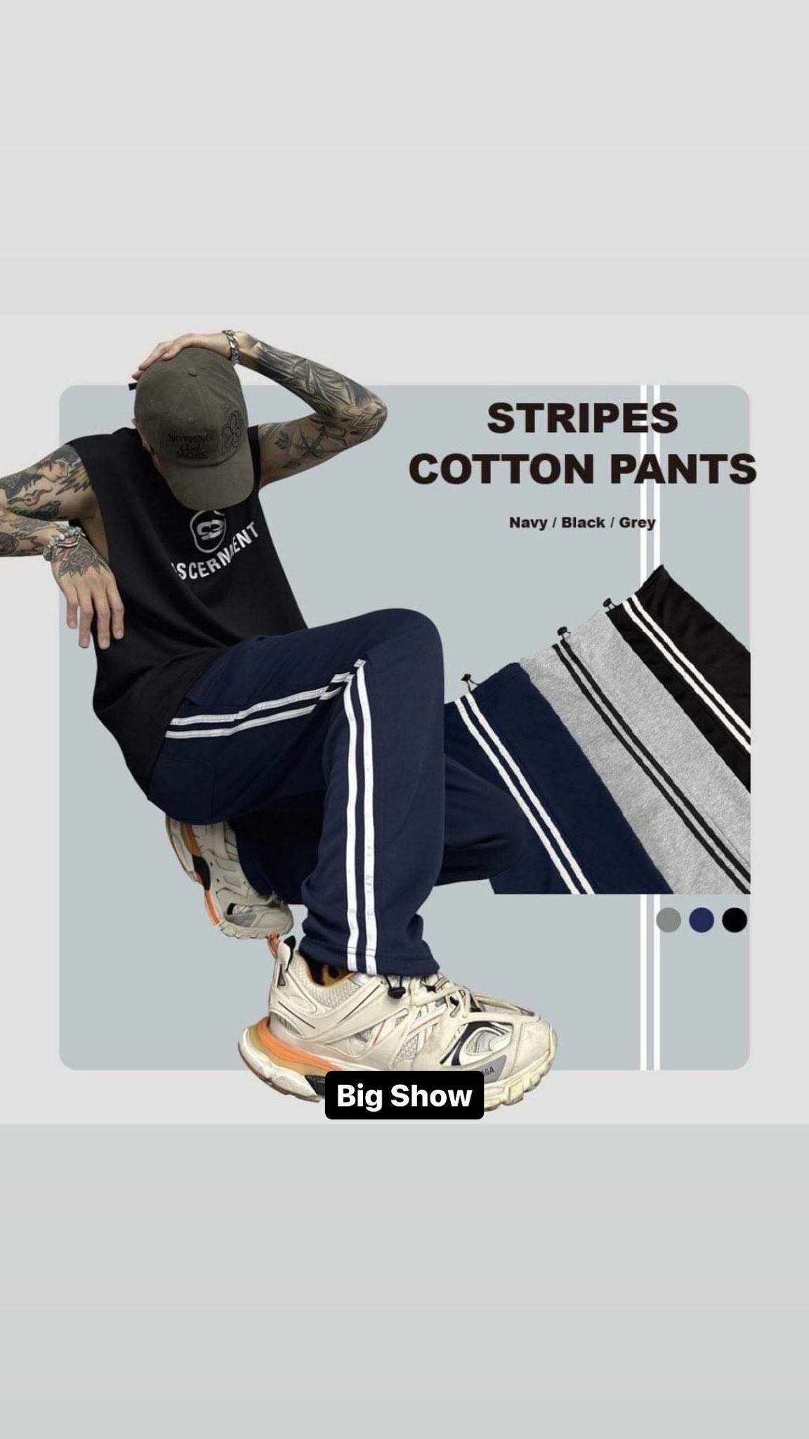 自訂款 雙線氣紡運動棉長褲 ( AR0619 )