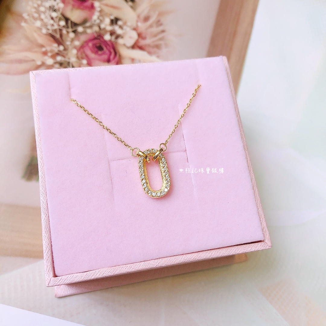 璀璨目光 黃金項鍊