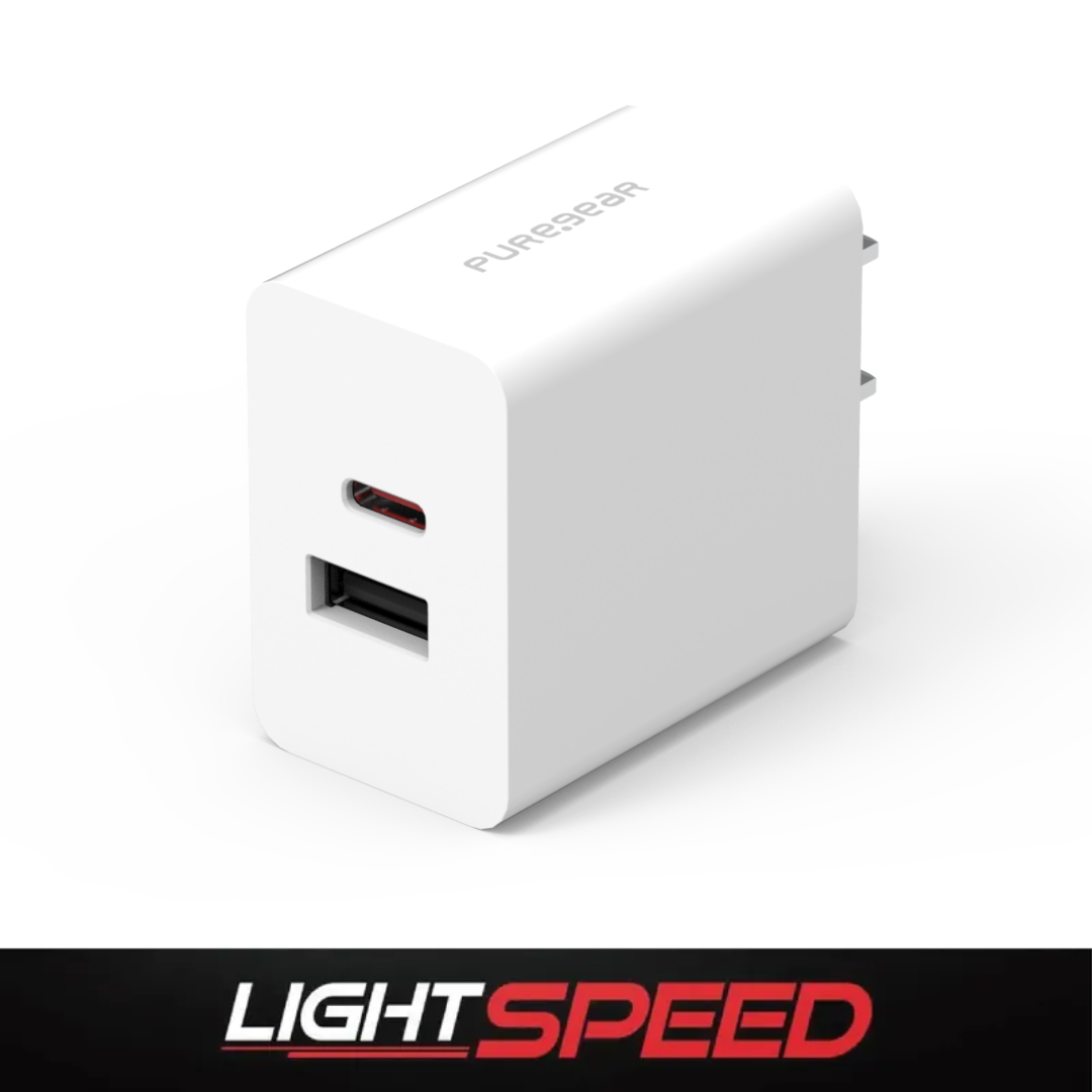 30W 雙孔快速PD電源供應器