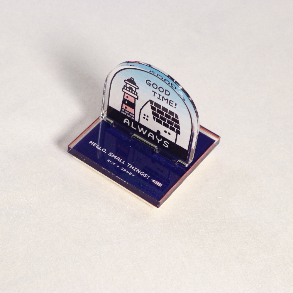 雪屋 Eric聯名 壓克力印章｜日本 Sanby