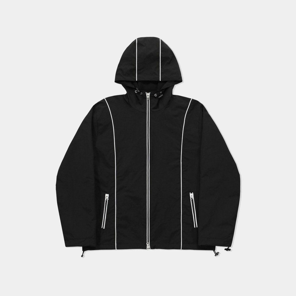 淨色連帽拉鍊外套 OWN-029JK