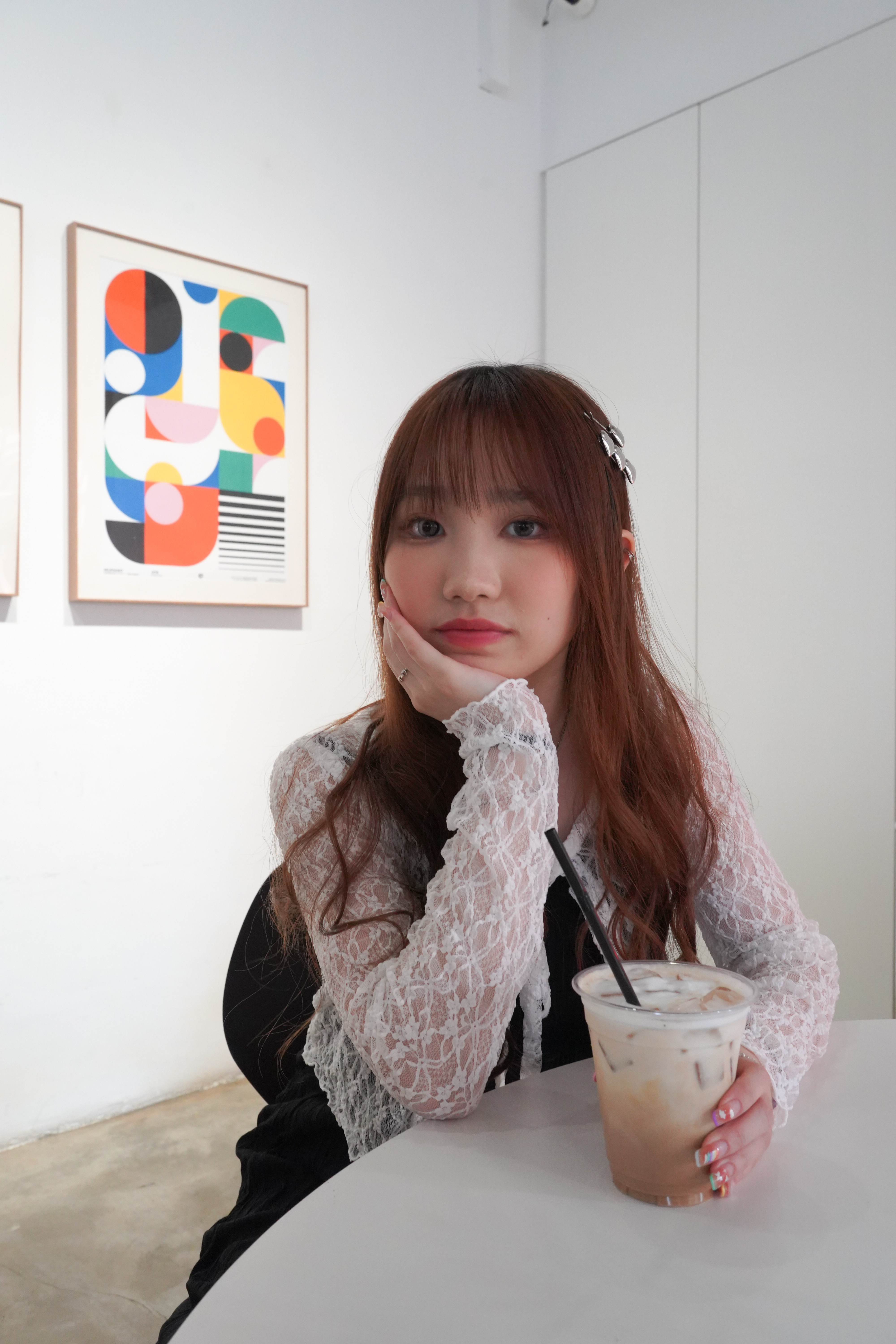 極精緻！Lace通花蝴蝶結長袖外套