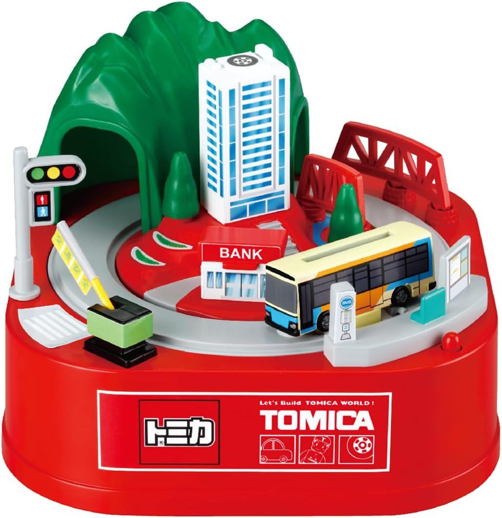 多美卡 Tomica 車車聲光效果存錢筒 15cm / トミカ