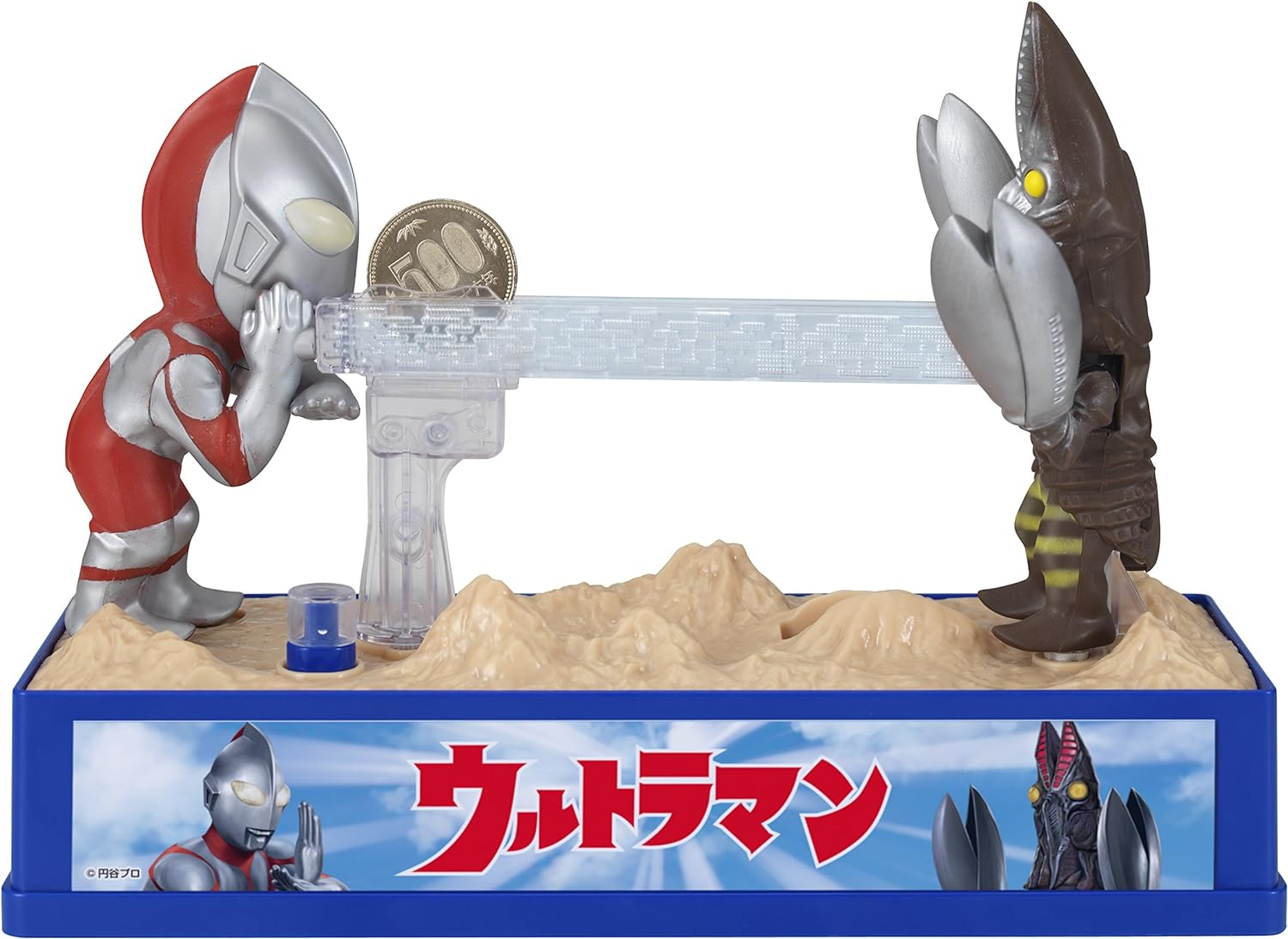 Ultraman 超人力霸王大戰怪獸聲光效果存錢筒 22cm