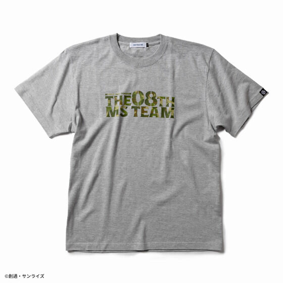 Pbandai 預訂2023/10月 STRICT-G『機動戦士ガンダム 第08MS小隊』半袖Tシャツ 08MS ロゴCAMO