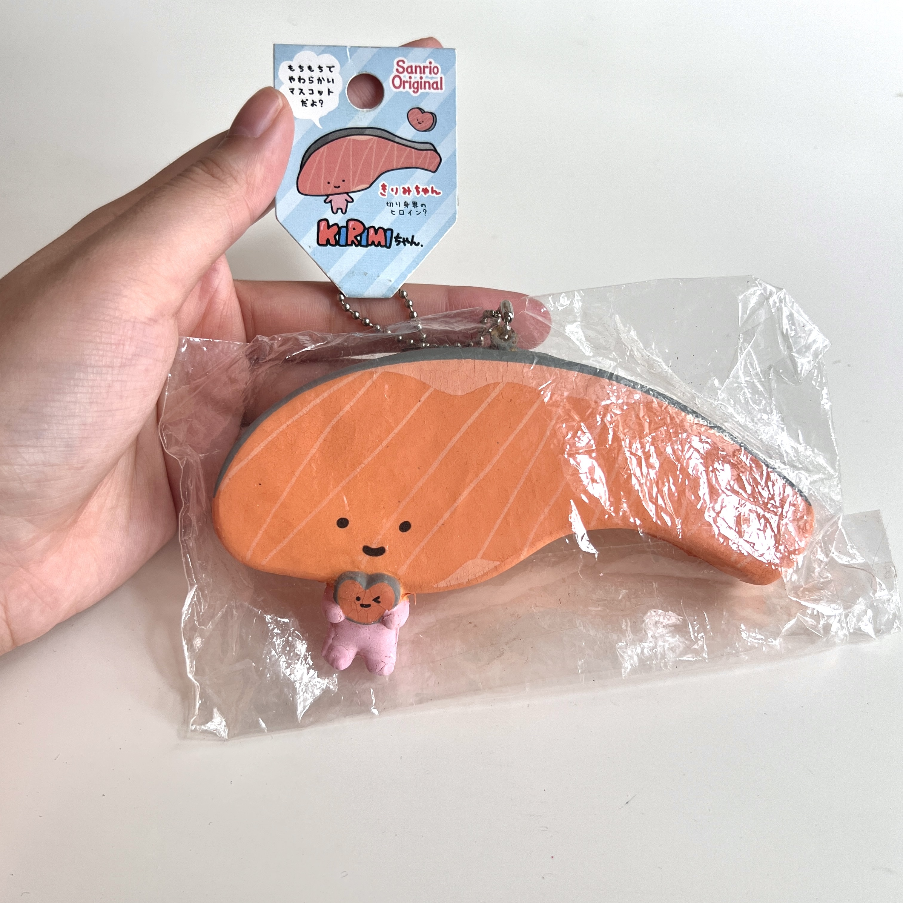 Sanrio kirimi salmon squishy