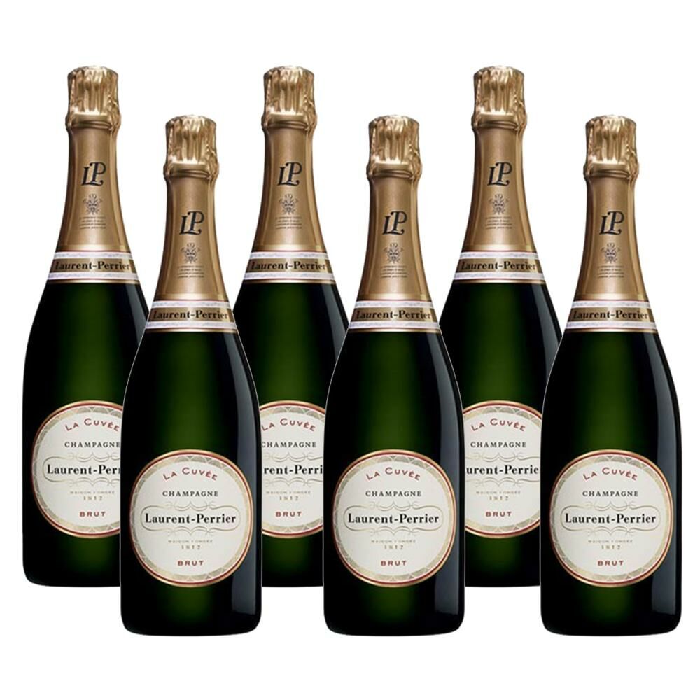 Laurent Perrier La Cuvee Brut (WS91) - 6 Bottle Pack
