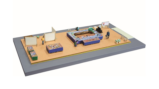 Tomytec 324379 N規 MD03 微型玩具屋 鐵道模型走行會