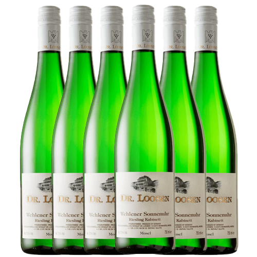 Dr. Loosen Wehlener Sonnenuhr Riesling Kabinett 2023 (JS94) - 6 Bottle Pack