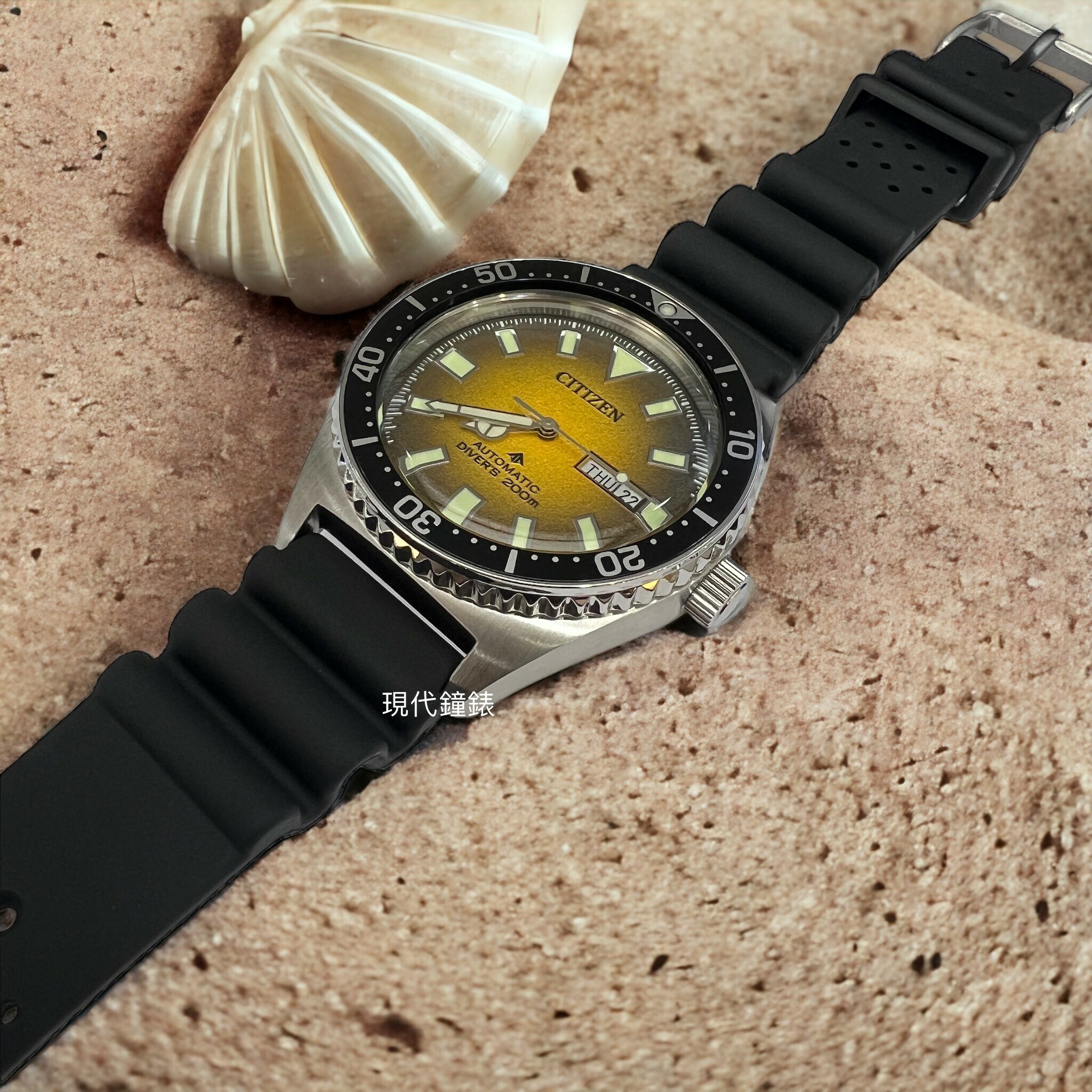 【CITIZEN 星辰】PROMASTER潛水機械錶 NY0120-01X 41mm 現代鐘錶