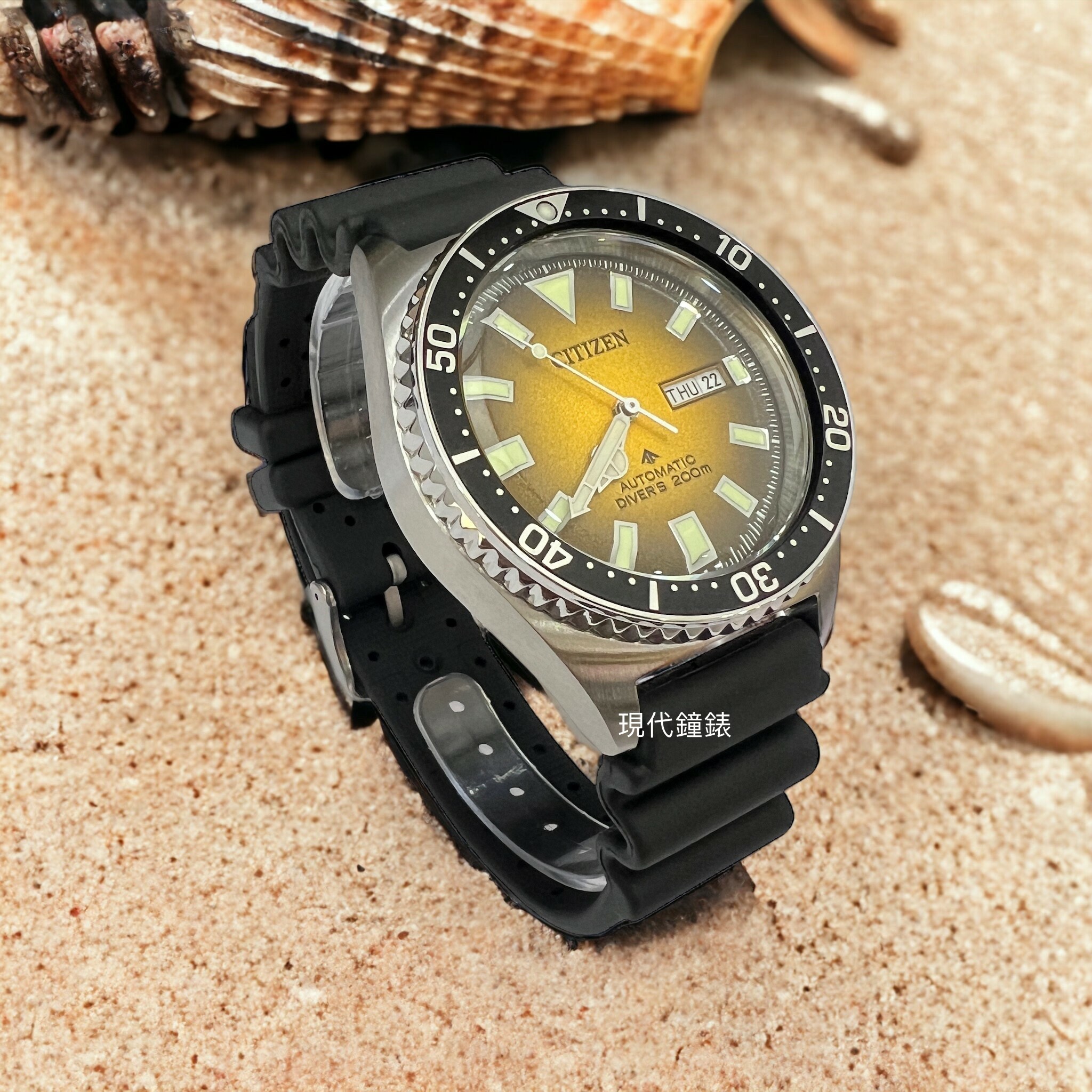 【CITIZEN 星辰】PROMASTER潛水機械錶 NY0120-01X 41mm 現代鐘錶