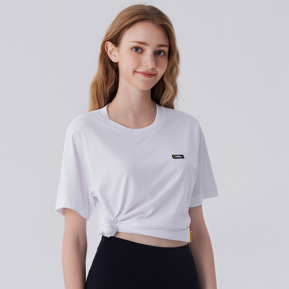 [ナショナルジオグラフィック] Neody Small Logo Short Sleeve NEODY Small LOGO Short Sleeve Tee - FRENCH BLUE