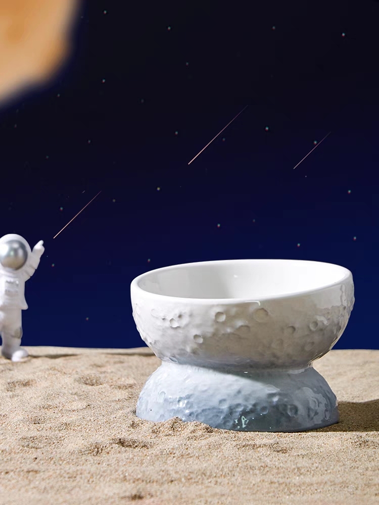 HOCC陶瓷碗 星球碗月球款
