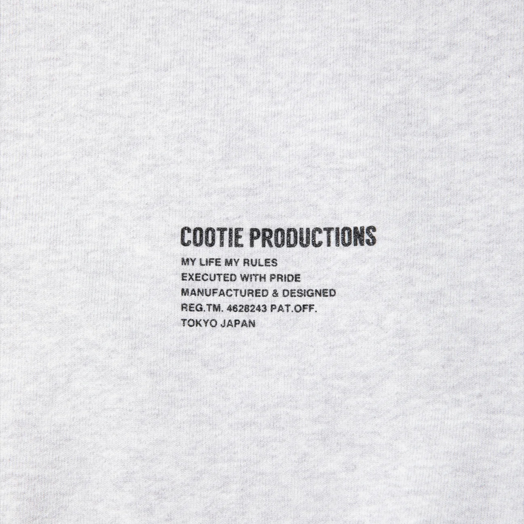 COOTIE PRODUCTIONS 23F/W OPEN END YARN PLAIN SWEAT CREW