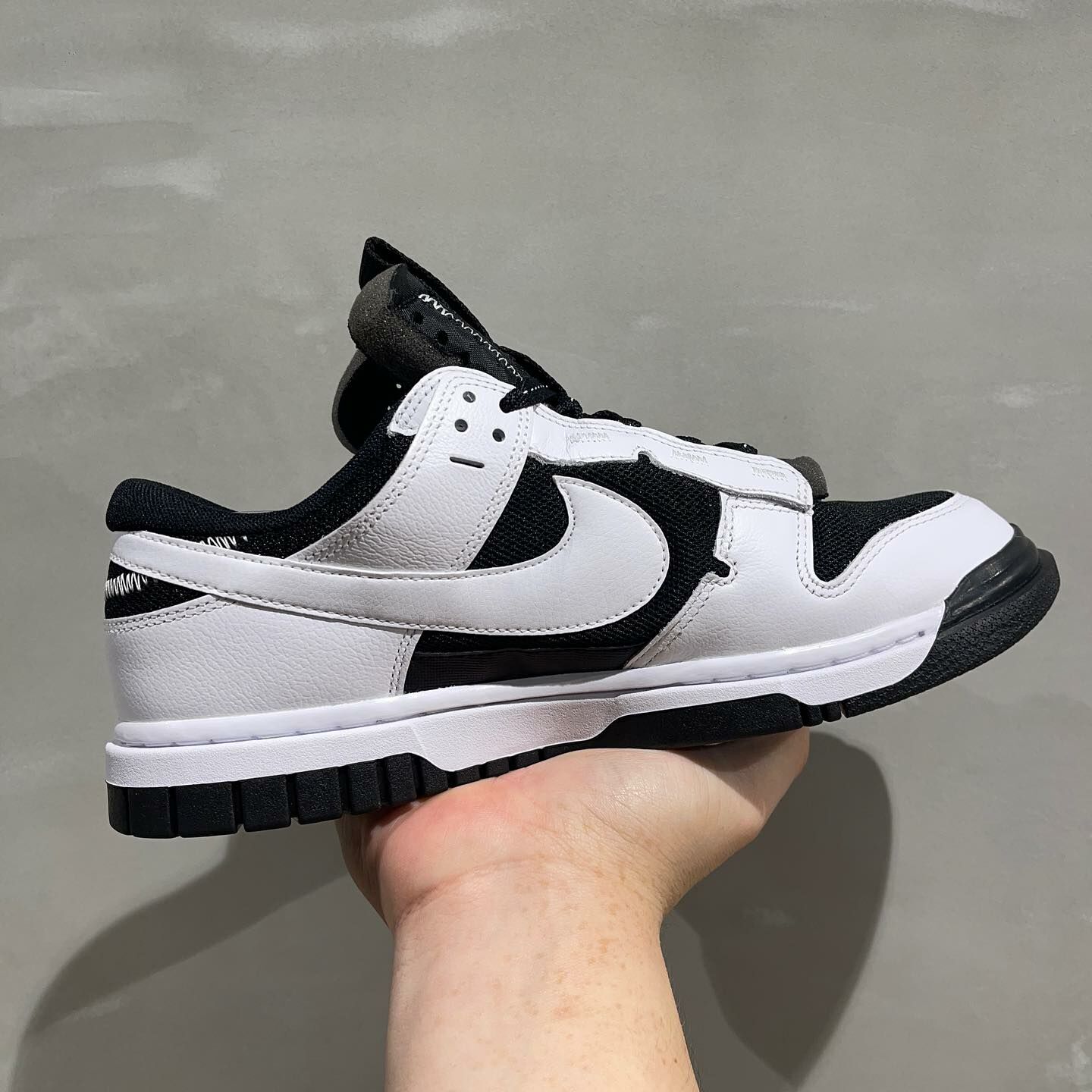 Nike air dunk jumbo 解構拼接反轉熊貓( DV0821-002 )