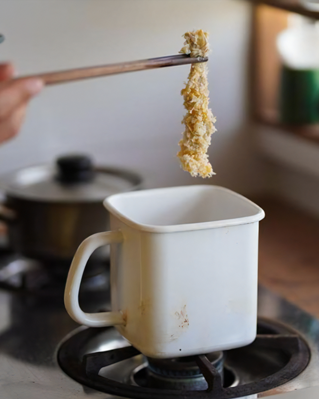 琺瑯方型把手保存容器（膠蓋）｜野田琺瑯