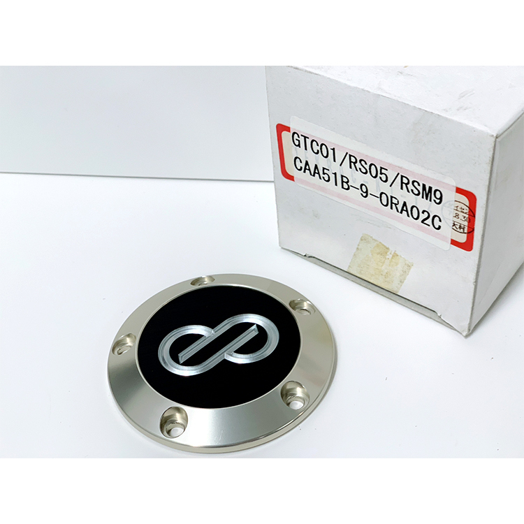 ENKEI 鋁圈中心蓋(黑) CAA51B-9-ORA02C