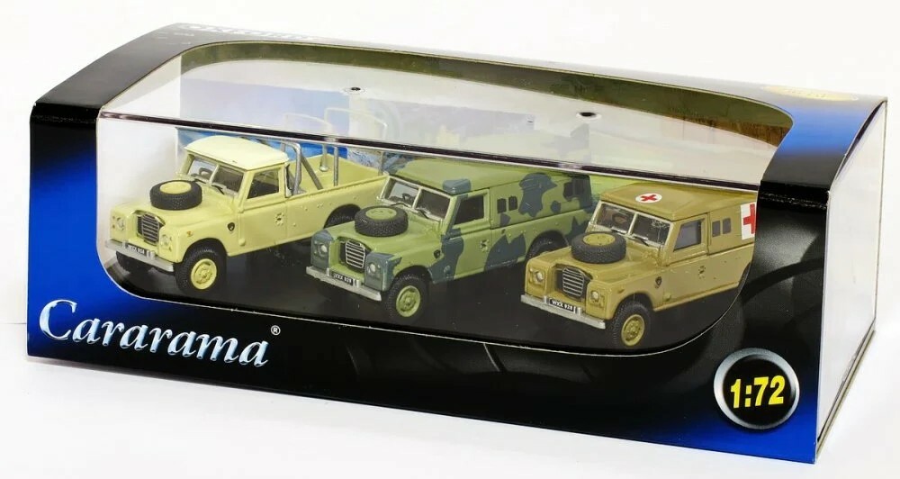 Oxford 713PND011 1:72 Land Rover 3輛組