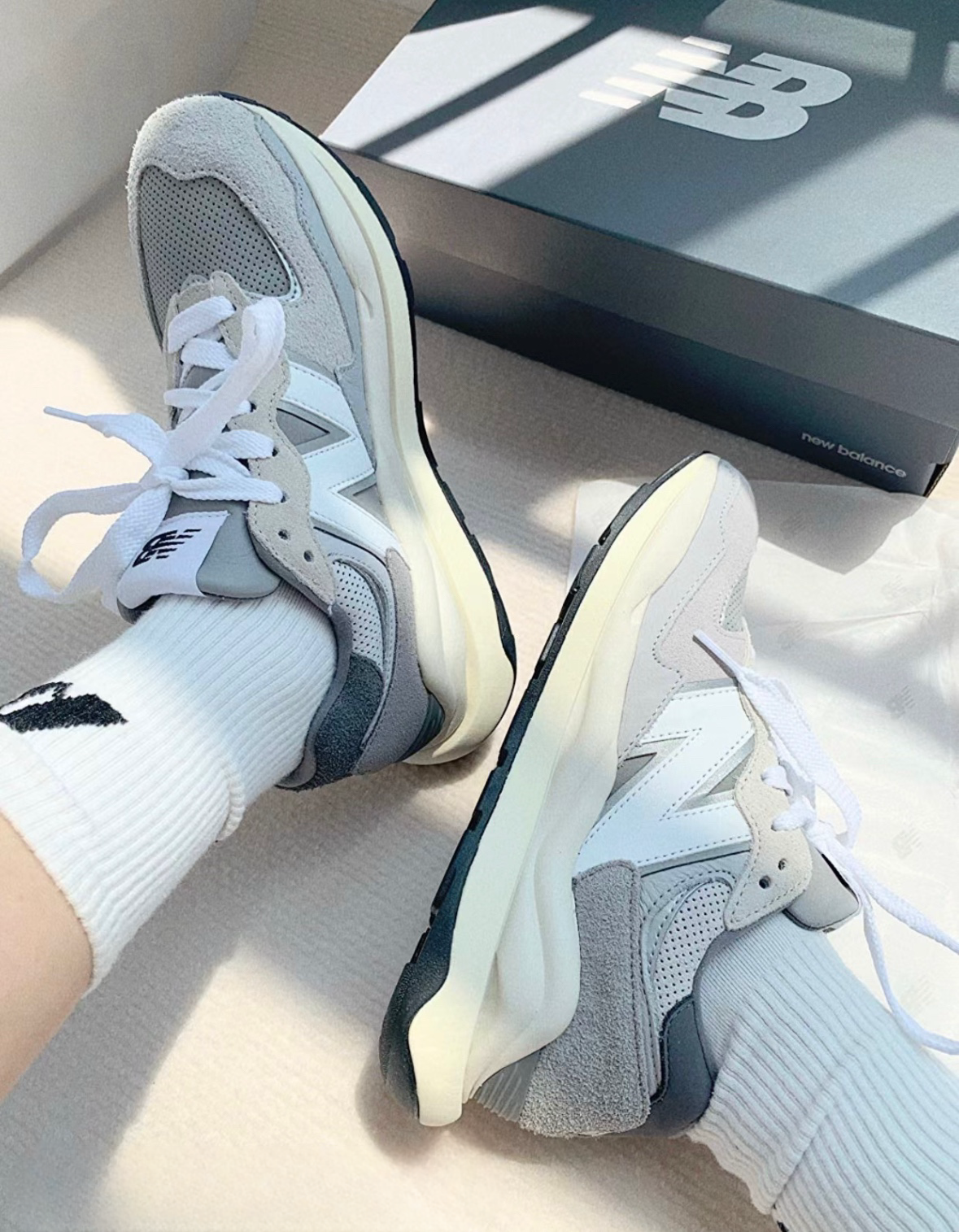 New Balance NB 5740 元祖灰 奶油底 老爹鞋 灰色 灰白 麂皮 M5740TA/預購