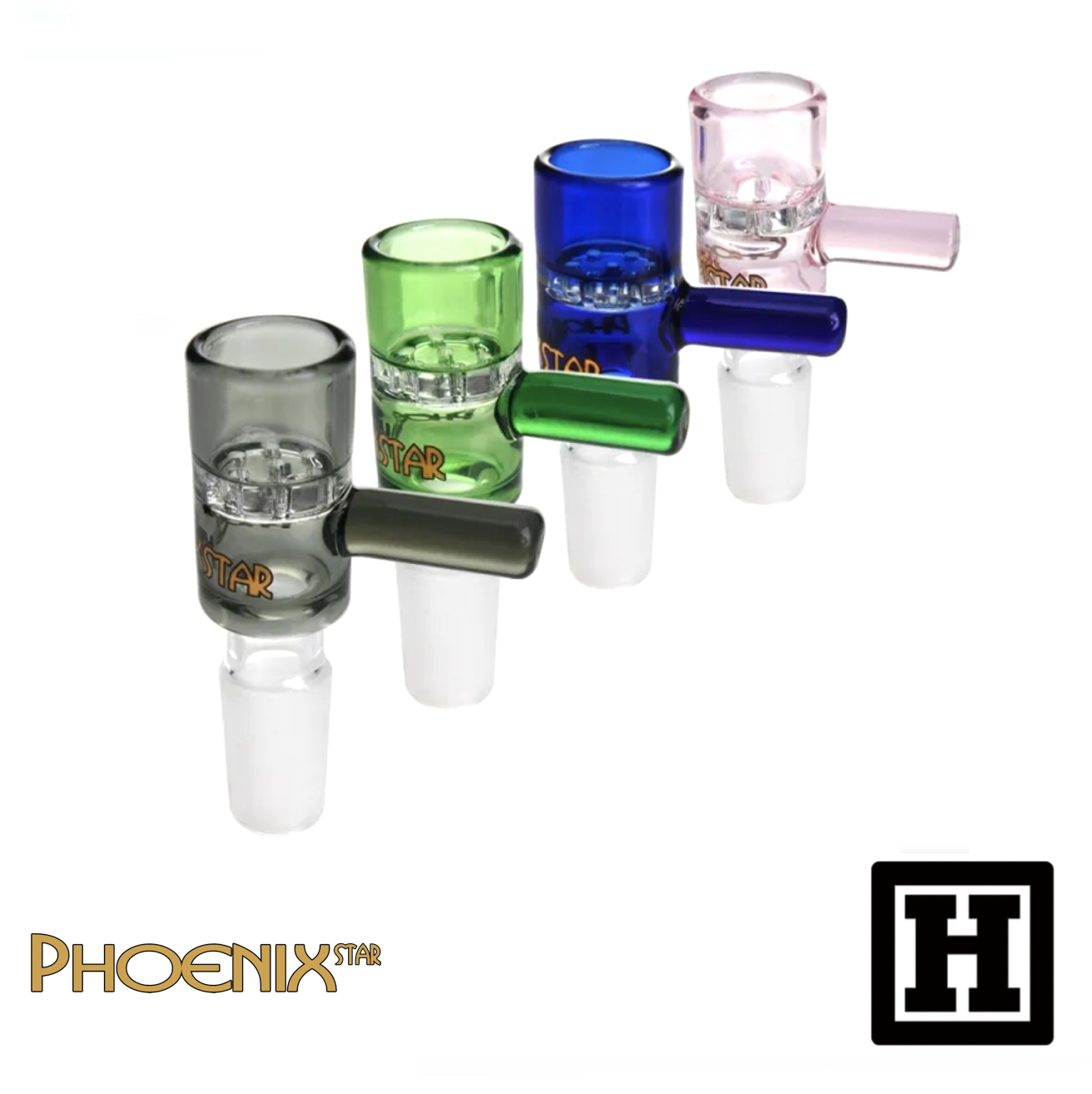 Phoenix Star Glass Bowl 提把菸杯 14mm