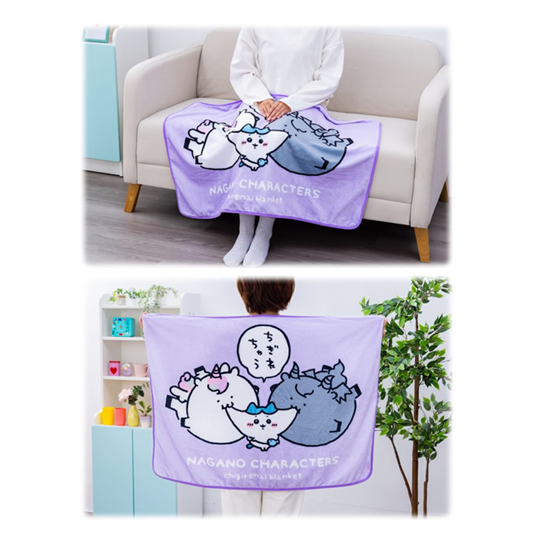 預訂｜Nagano Characters 撕不開的八字貓 小毛毯