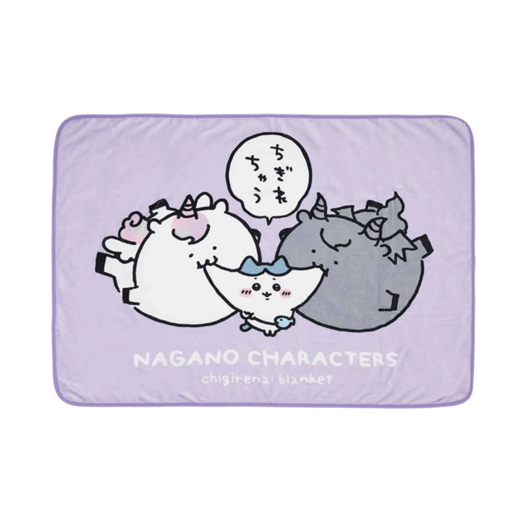 預訂｜Nagano Characters 撕不開的八字貓 小毛毯