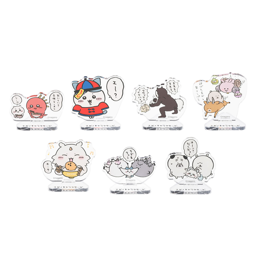 預訂｜Nagano Characters 隨機款式 亞克力立牌 (全7種)