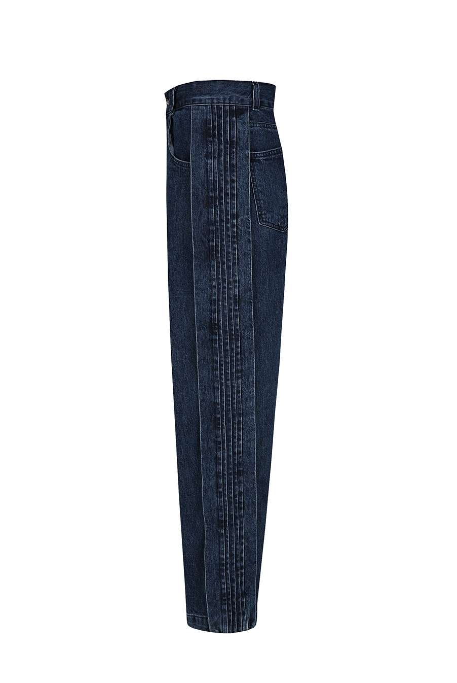 LOUVER Denim pants - DEEP BLUE