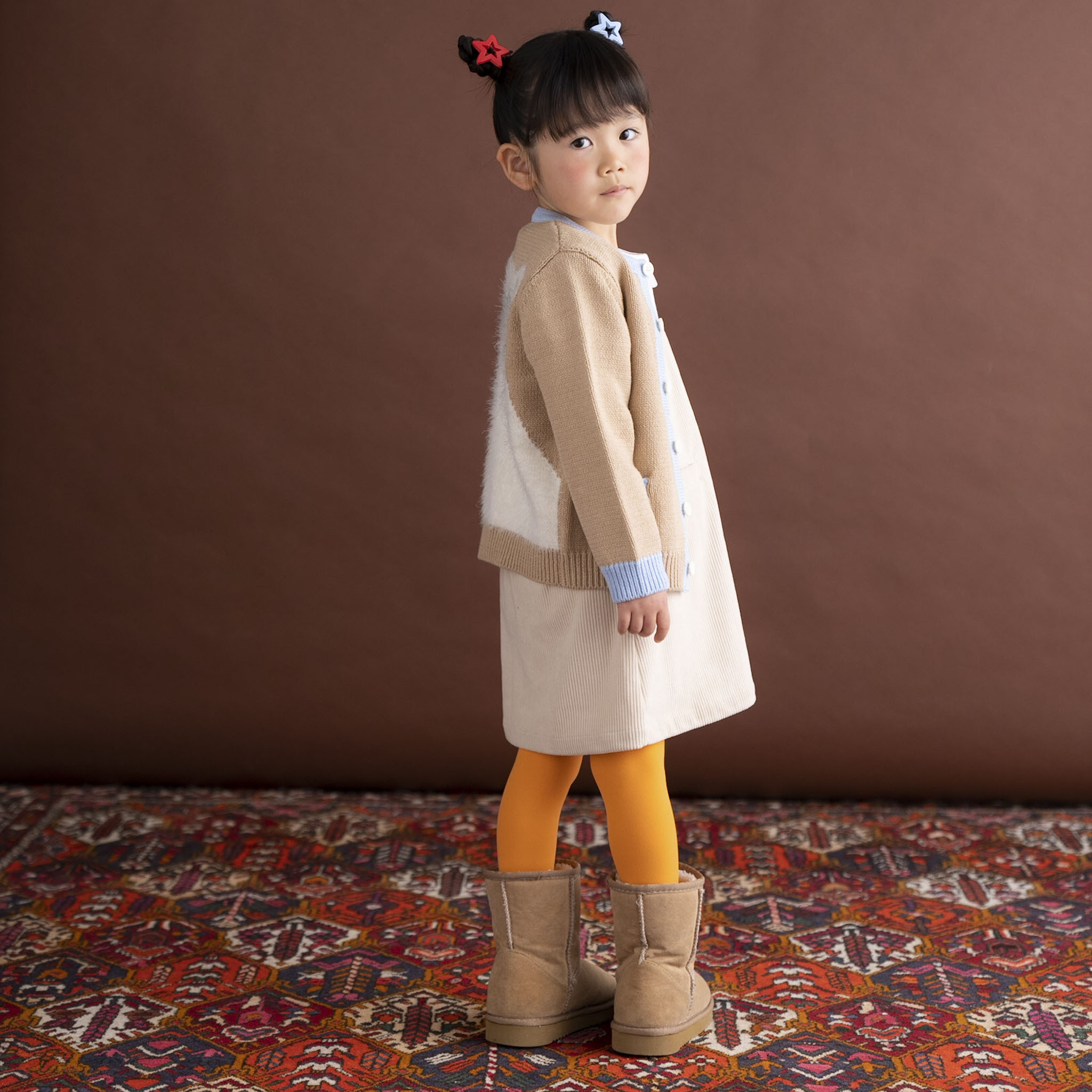 〖 Ami Amie 〗米色北極熊開襟外套