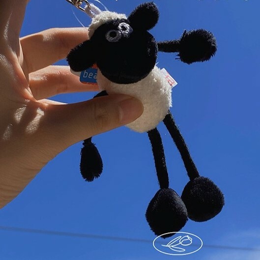 《3074》搞怪可愛綿羊包包吊飾