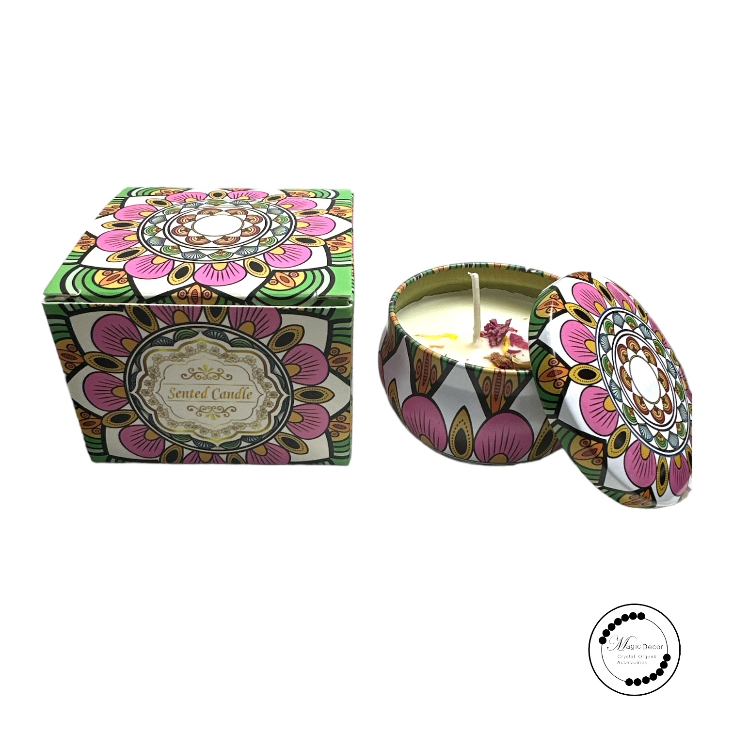 尼泊爾手工大豆蠟燭 - 奶油香草