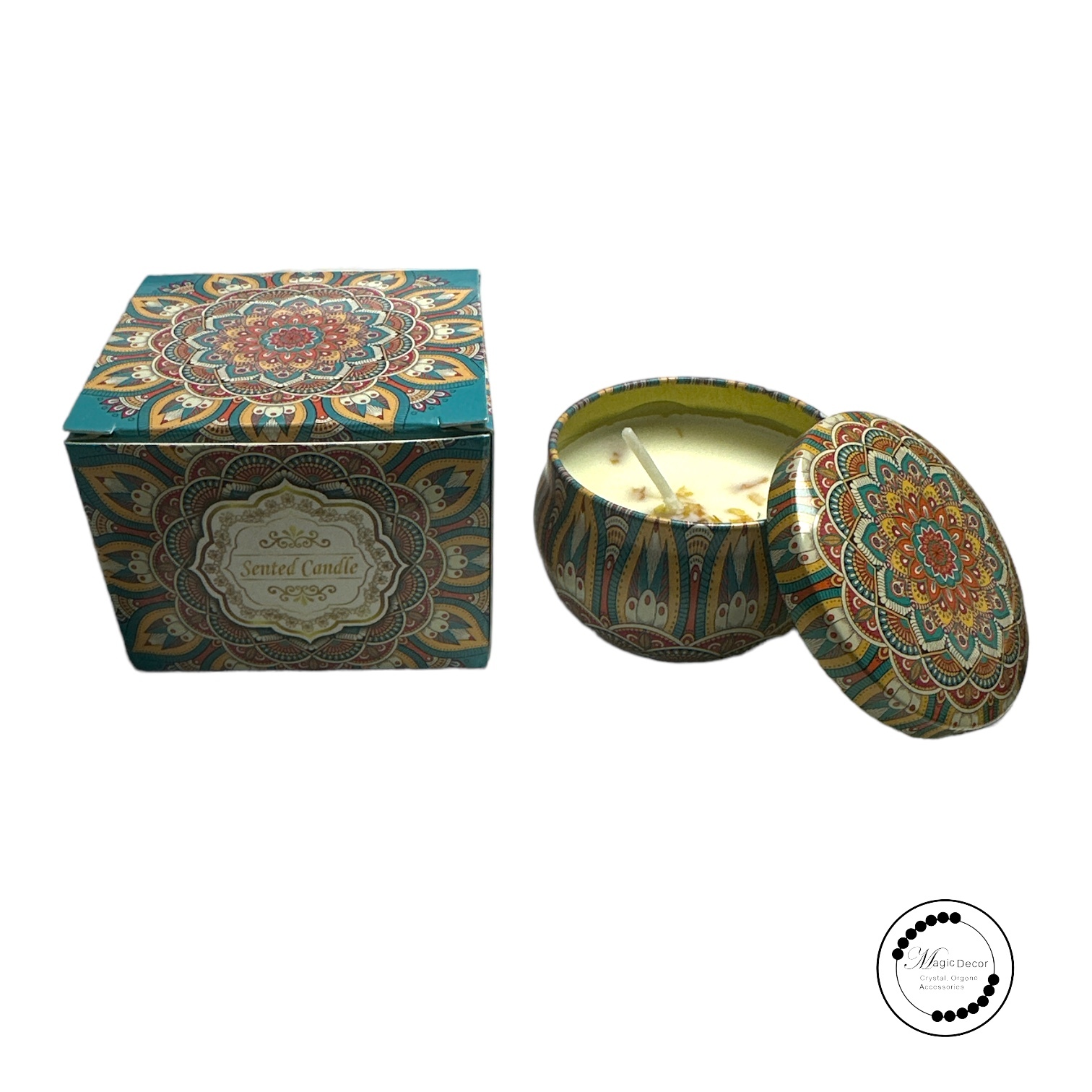 尼泊爾手工大豆蠟燭 - 青檸柑橘