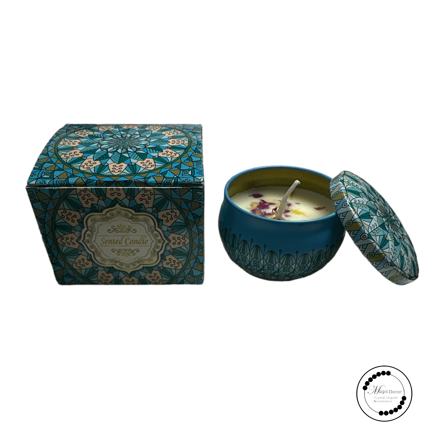 尼泊爾手工大豆蠟燭 - 香橙橙花