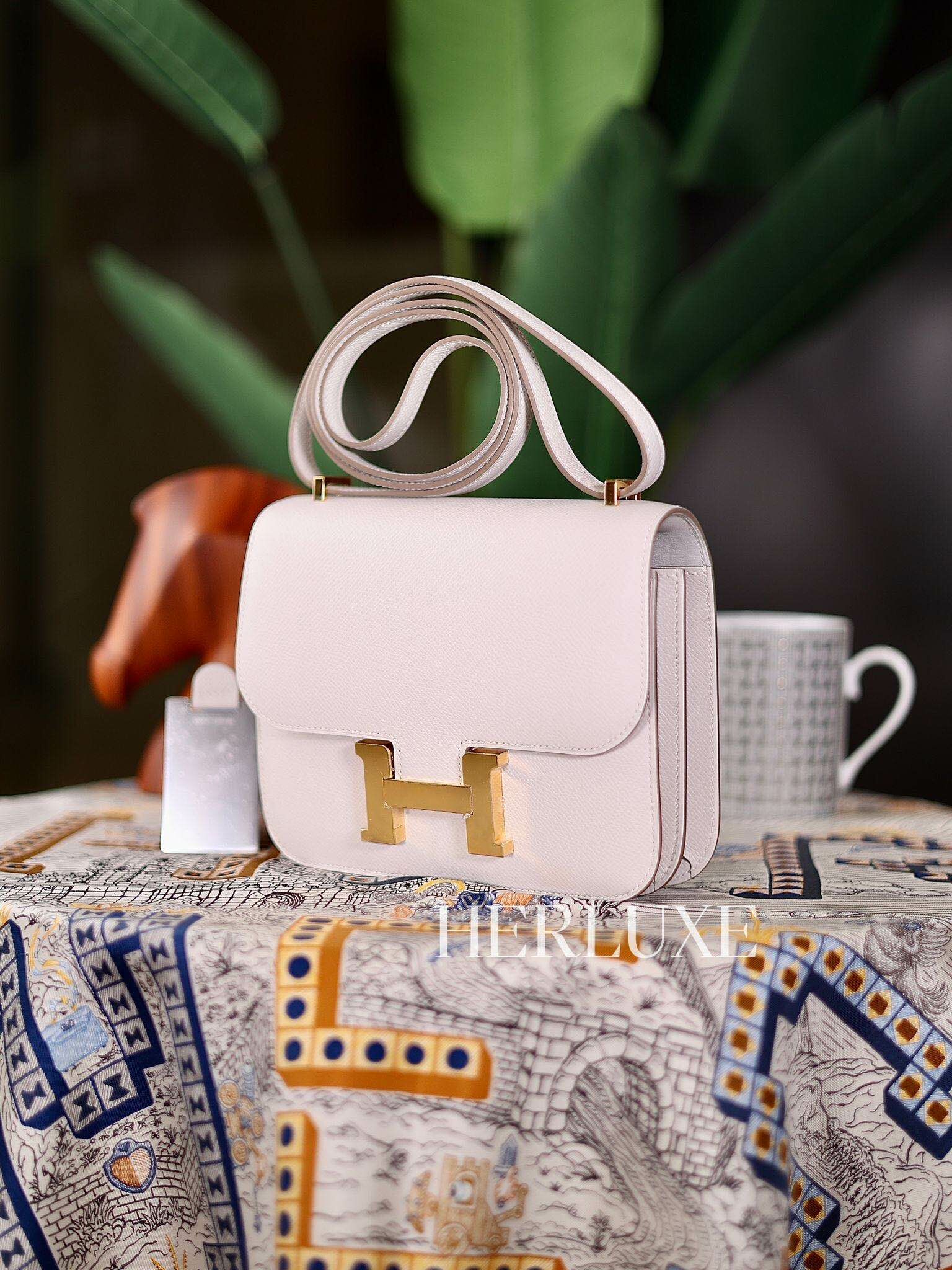 Constance mini mirror M4 gris pale cc epsom B