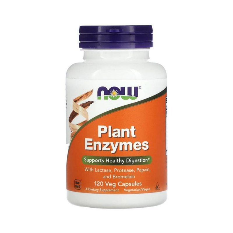 NOW Foods, Plant Enzymes, 120 Veg Capsules