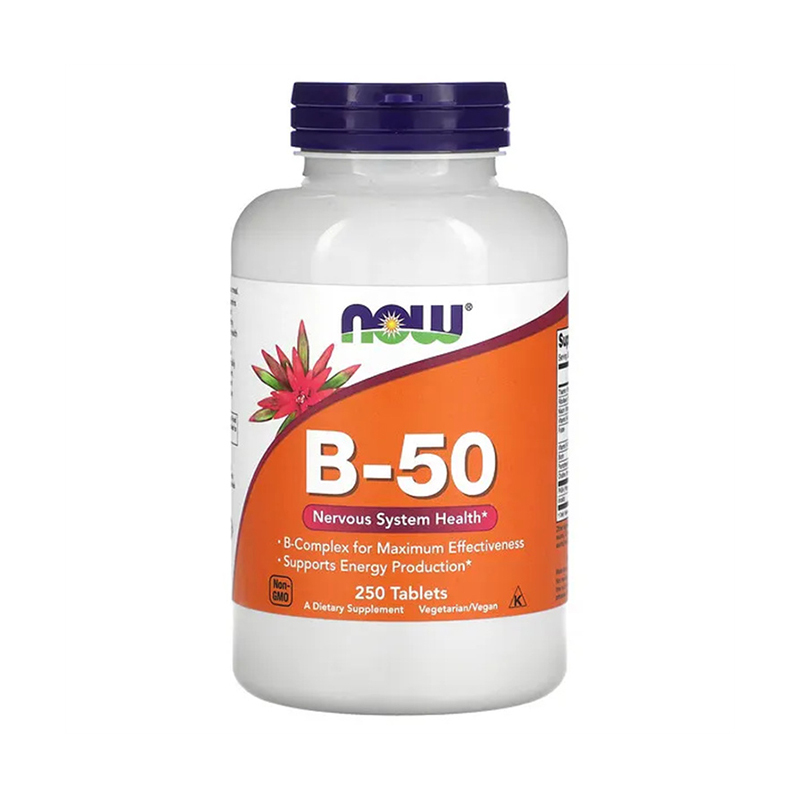 Now Foods B-50 , 250 Tablets