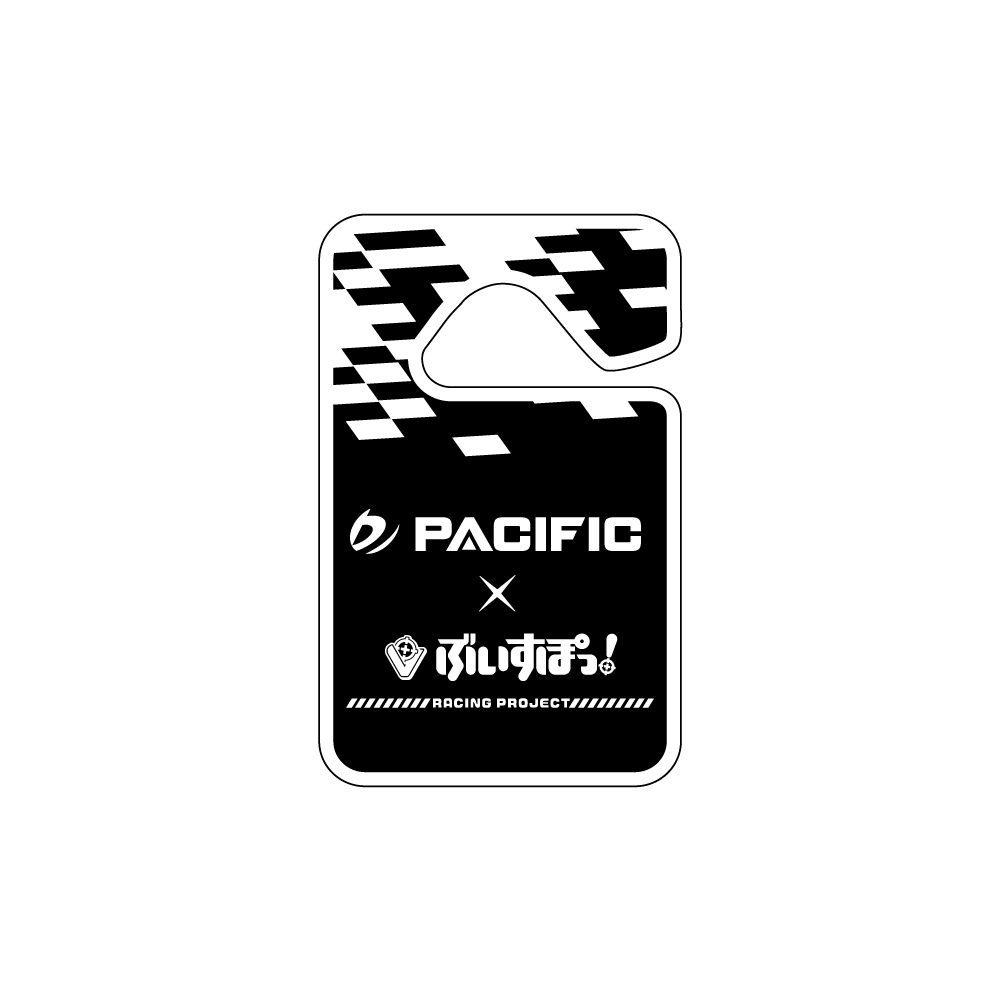 「ACG.GO」Pacific Racing Project × VSPO! Vol. 2 輕鬆應援套裝(停車許可證&方巾)