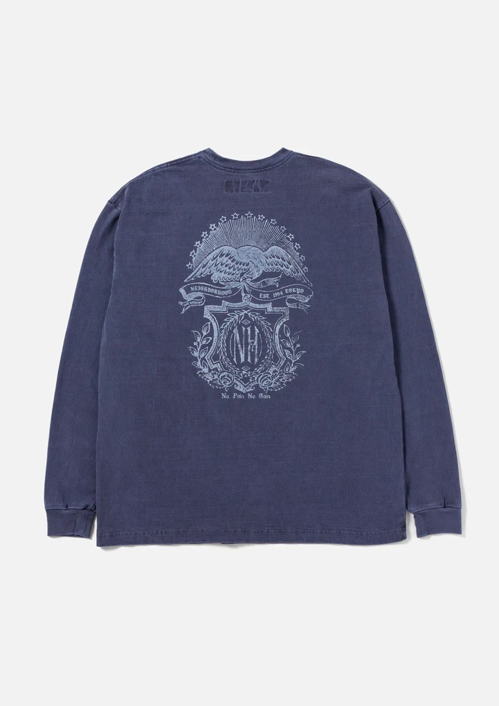 [現貨] NEIGHBORHOOD PIGMENT DYED CREWNECK LS (3 colors)