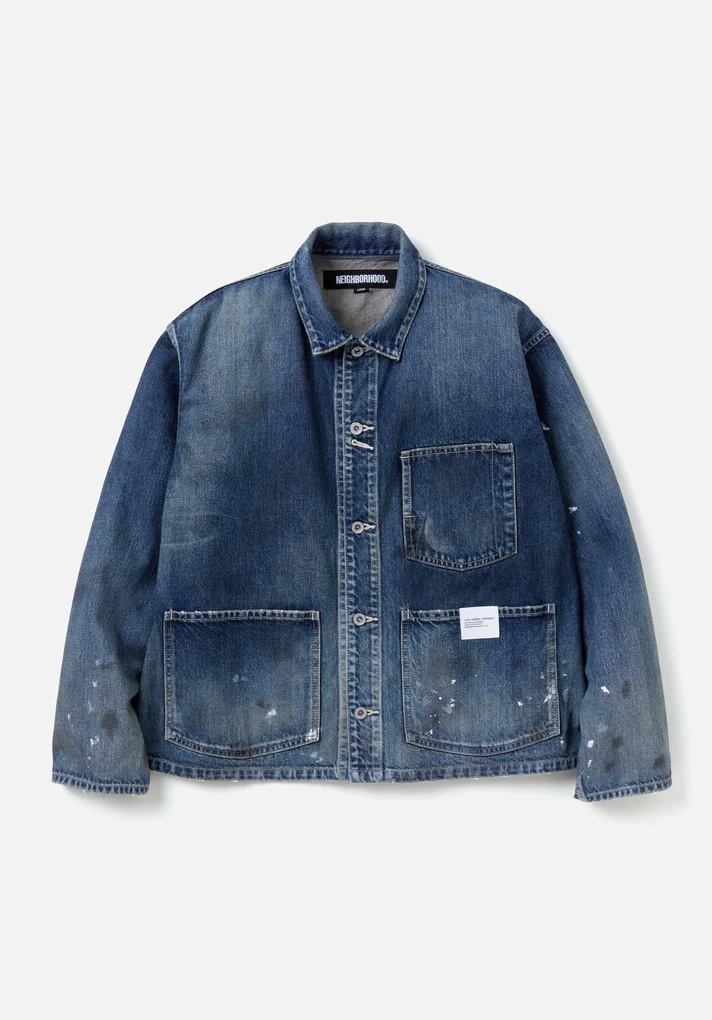 [現貨] NEIGHBORHOOD FW23 WASHED SHORT COVERALL