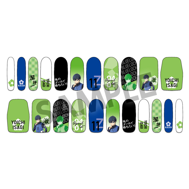 「ACG.GO」「預購」BLUE LOCK 藍色監獄 指甲貼