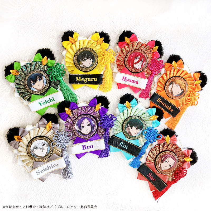 「ACG.GO」「預購」BLUE LOCK 藍色監獄 花結襟章 Vol.2