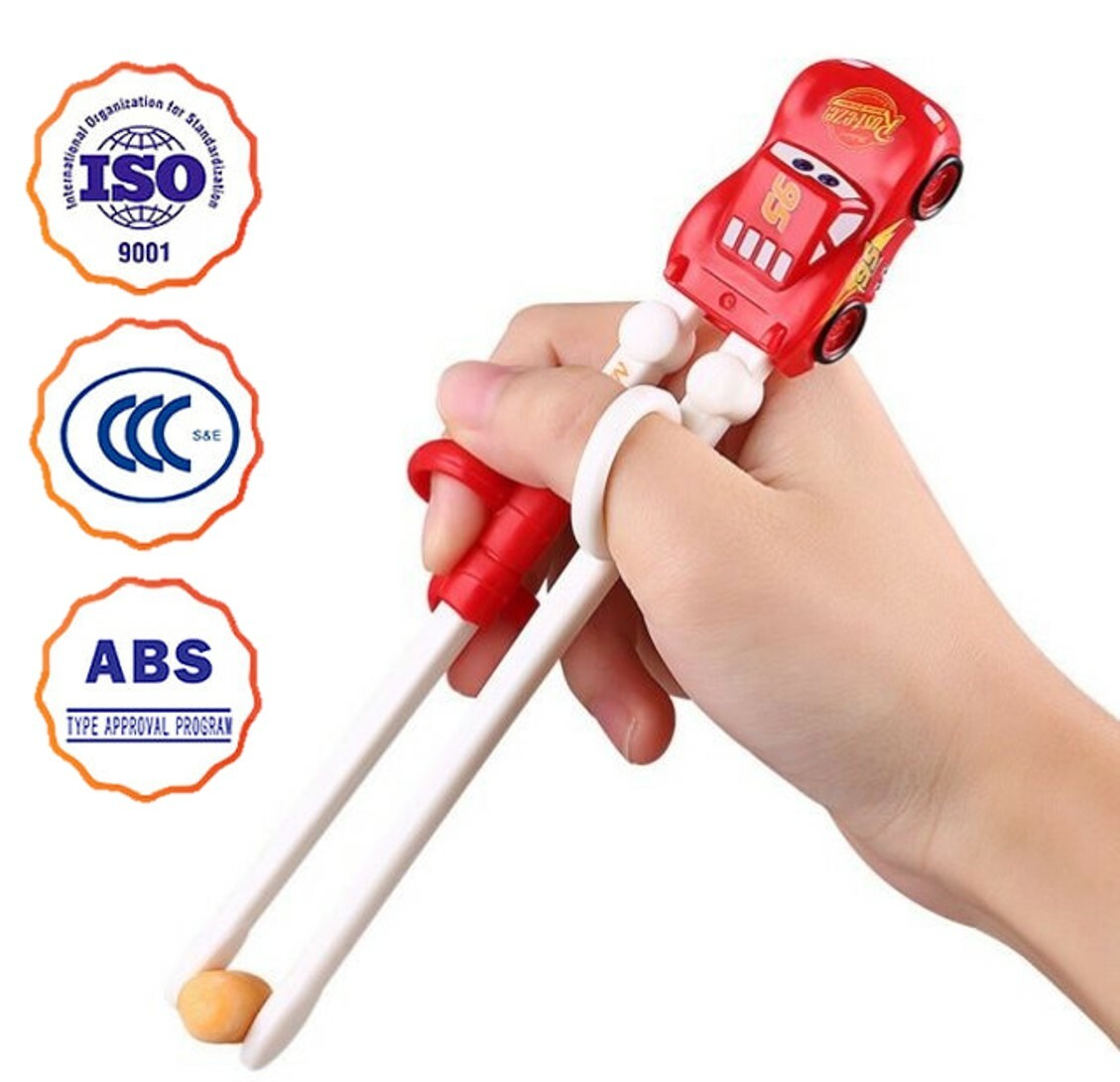 迪士尼反斗車王 |3D幼兒學習筷子 (三階段合一)