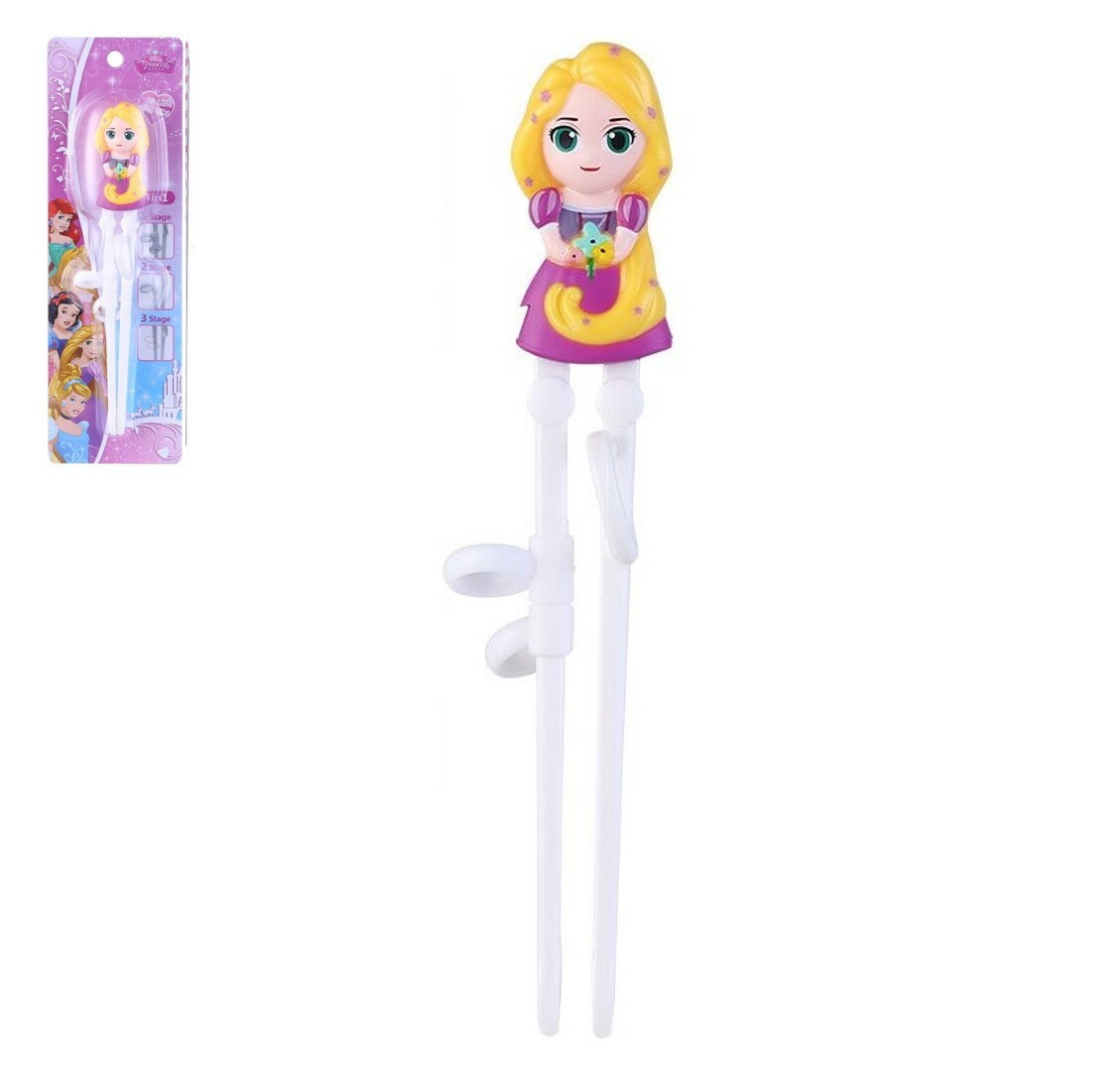 迪士尼公主 |3D幼兒學習筷子-長髮公主 (三階段合一)
