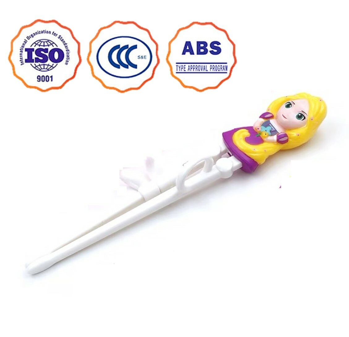 迪士尼公主 |3D幼兒學習筷子-長髮公主 (三階段合一)